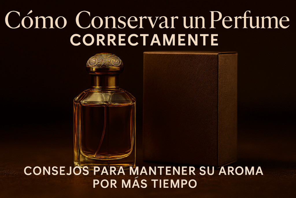como conservar perfume